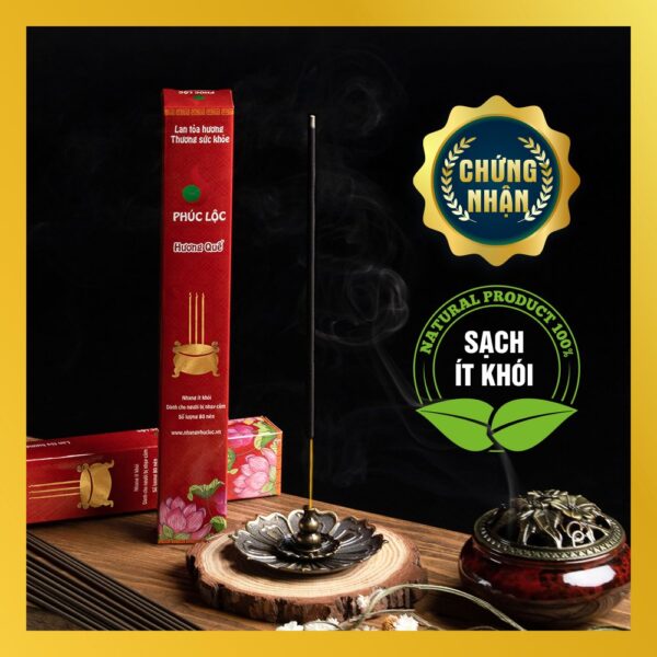 Nhang Sạch Ít Khói Phúc Lộc HƯƠNG QUẾ