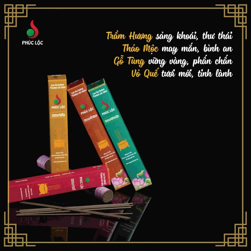 Nhang Phúc Lộc - Nhang sạch ít khói Phúc Lộc